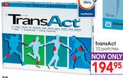 TransAct 10 Patches