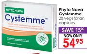 Phyto Nova Cystemme 20 Vegetarian Capsules