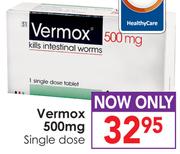 Vermox 500mg Single Dose