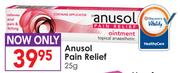 Anusol Pain Relief-25g