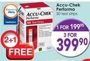 Accu Chek Performa Test Strips-3 x 50's Pack