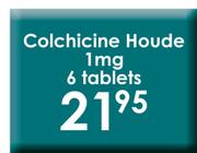Colchicine Houde 1mg 6 Tablets