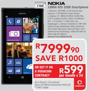 Nokia Lumia 925 32GB Smartphone-On A Smart L