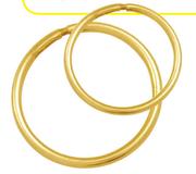 9ct Gold 15mm Sleepers-Per Pair