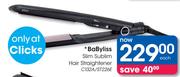BaByliss Slim Sublim Hair Straightener C132A/ST226E