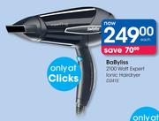 BaByliss 2100 Watt Expert Ionic Hairdryer D241E