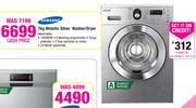 Samsung 7kg Metallic Silver Washer/Dryer WD0704REU
