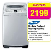Samsung 9kg Grey Top Load Washing Machine WA90G9PIP/XFA