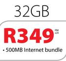 iPad With Retina Display With Wi-Fi And 3G 32GB-On 500MB Internet Package