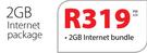 iPad Mini With Wi-Fi And 3G 16GB-On 2GB Internet Package