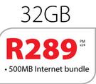 iPad Mini With Wi-Fi And 3G 32GB-On 500MB Internet Package