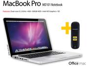 MacBook Pro MD101 Notebook-On 2GB Internet Package