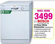 Bosch 12 Place White Dishwasher SMS40E02ZA