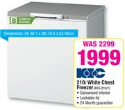 KIC 210L White Chest Freezer KCG210/1