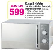 Russell Hobbs 20L Mirror Finish Electronic Microwave Oven-RHEM-20L
