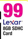 Lexar 8GB SDHC Card