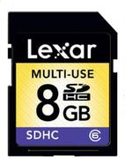 Lexar 16GB SDHC Card
