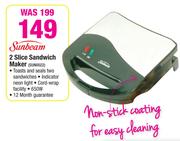 Sunbeam 2 Slice Sandwich Maker SUN0022