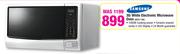 Samsung 30L White Electronic Microwave Oven ME9114W
