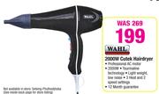 Wahl 2000W Cutek Hairdryer