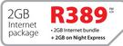 iPad Mini With Retina, WiFi And 3G 16GB-On 2GB Internet Package