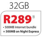 iPad Mini 32GB With WiFi And 3G-On 500MB Internet Package