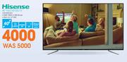 Hisense 40" Full HD LED TV-LEDN40D36P