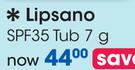 Lipsano SPF35 Tub-7g