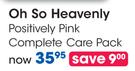 Oh So Heavenly Positively Pink Complete Care Pack