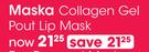 Maska Collagen Gel Pout Lip Mask-Each