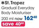 St.Tropez Gradual Everyday Body Moisturiser-200ml