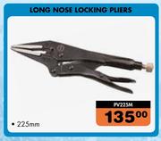 Long Nose Locking Pliers 225mm PV225M