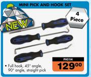 Midas  Mini Pick And Hook Set-4 Piece