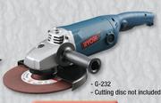 Ryobi Angle Grinder 230mm 2100 Watt G232