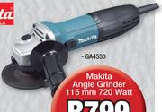 Makita Angle Grinder 115mm 720 Watt GA4530-Each