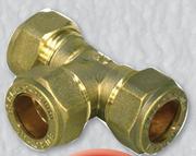 Tee Compression 15mm-Each