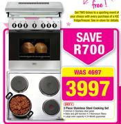 Defy 3 Piece Stainless Steel Cooking Set