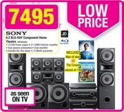 Sony 6.2 Blu-Ray Component Home Theatre BDDW5400