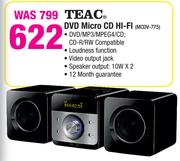 Teac DVD Micro CD HiFi MCDV-775