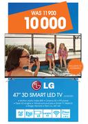 LG 47" 3D Smart LED TV 47LB720T