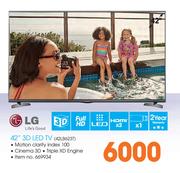 LG 42" 3D LED TV 42LB623T