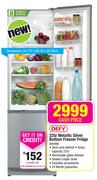 Defy 225Ltr Metallic Silver Bottom Freezer Fridge DAC499
