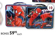 Spider-Man Tin Boxes-Each