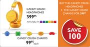 Candy Crush Headphones+ Candy Crush Charms-Each