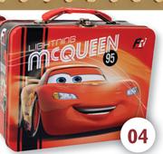 Cars Tin Boxes-Each