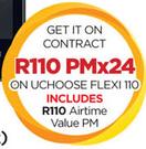 Vodacom Smart Kicka Black + Vodacom Smart Kicka Black-On uChoose Flexi 110-Each