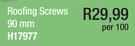 Roofing Screws 90mm H17977-Per 100