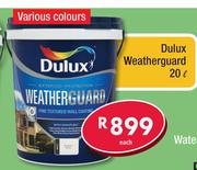 Dulux Weatherguard 20Ltr-Each