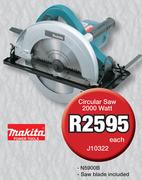 Makita Circular Saw 2000 Watt J10322-Each