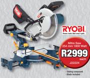 Ryobi Mitre Saw 254mm 1800 Watt J22224-Each